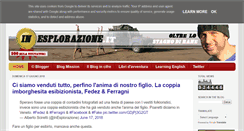 Desktop Screenshot of inesplorazione.it